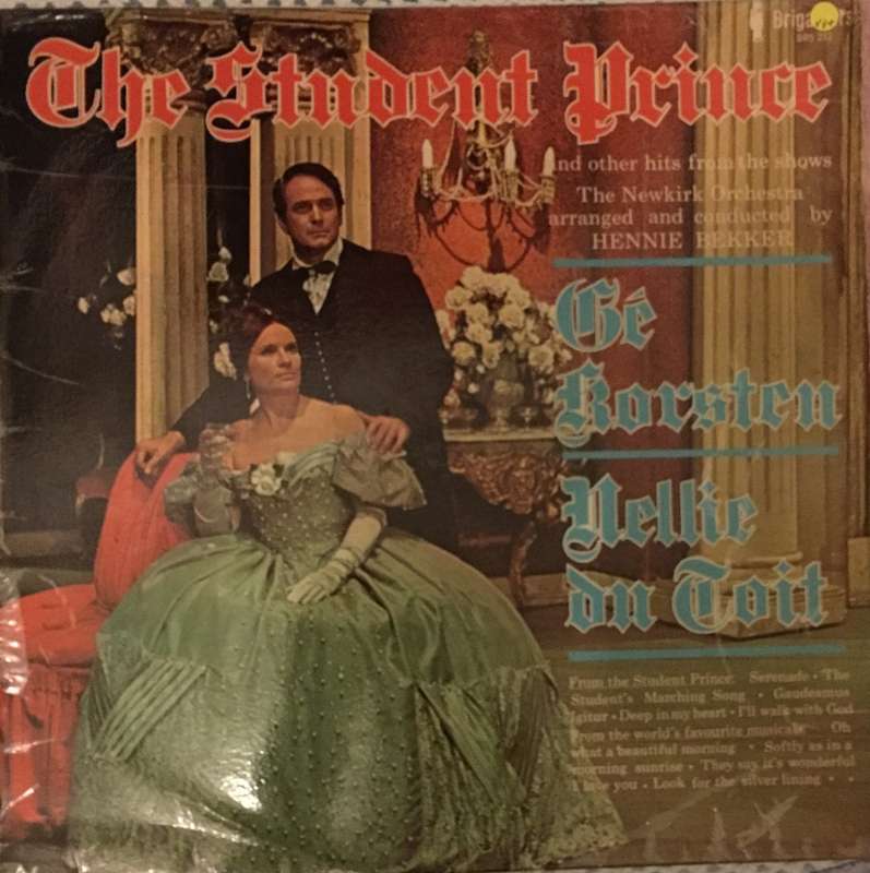Ge Korsten - The Student Prince - Vinyl LP - Opened  - Very-Good+ Quality (VG+)