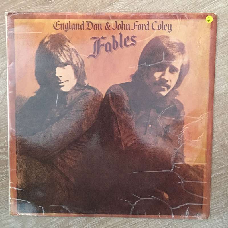 England Dan & John Ford Coley - Fables - Vinyl LP Record - Opened  - Very-Good- Quality (VG-)