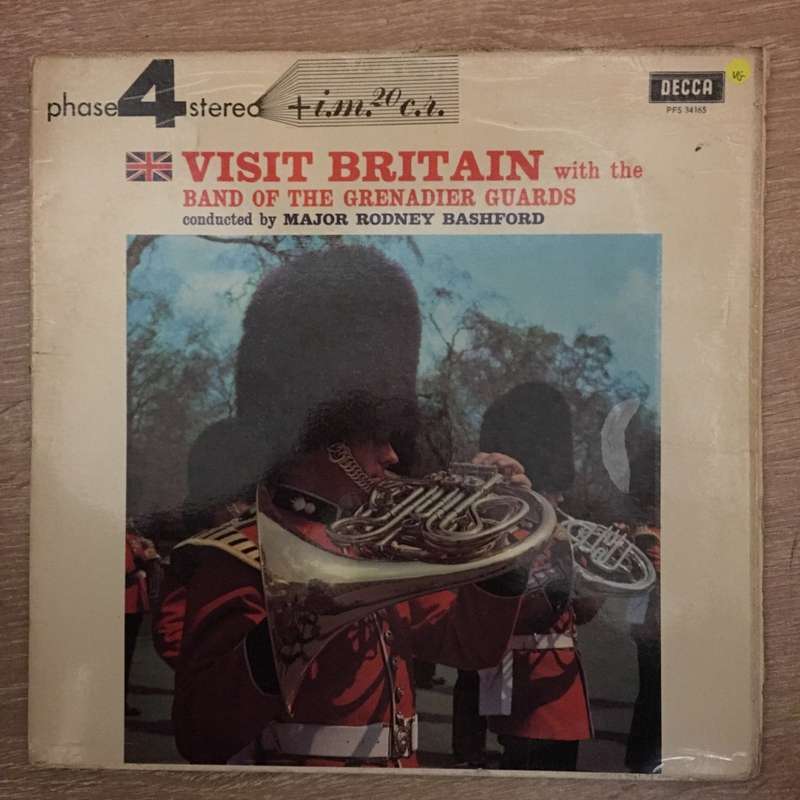 Visit Britain - The Band Of The Grenadier Guards - Vinyl LP Record - Opened  - Very-Good Quali...