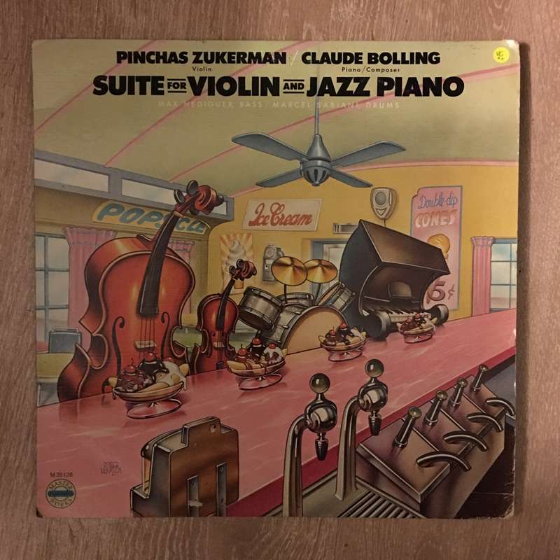 Pinchas Zukerman / Claude Bolling  Suite For Violin And Jazz Piano -  Vinyl LP - Sealed - V...