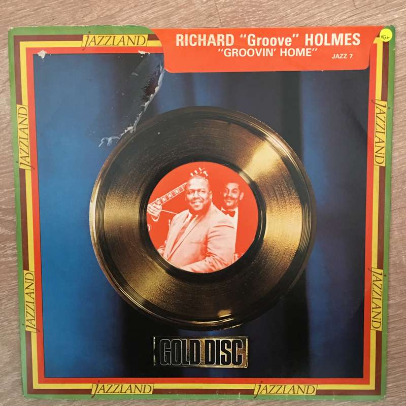 Richard "Groove" Holmes  Groovin' Home - Vinyl LP Record - Opened  - Very-Good+ Quality (VG+)