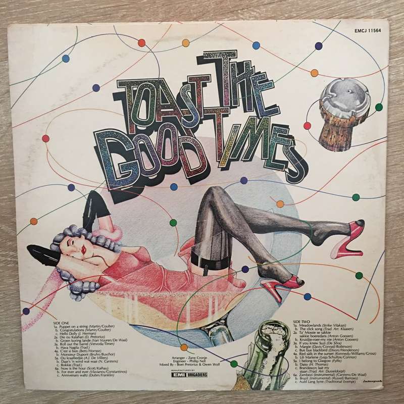 Toast The Good Times - Vinyl LP Record - Very-Good+ Quality (VG+)