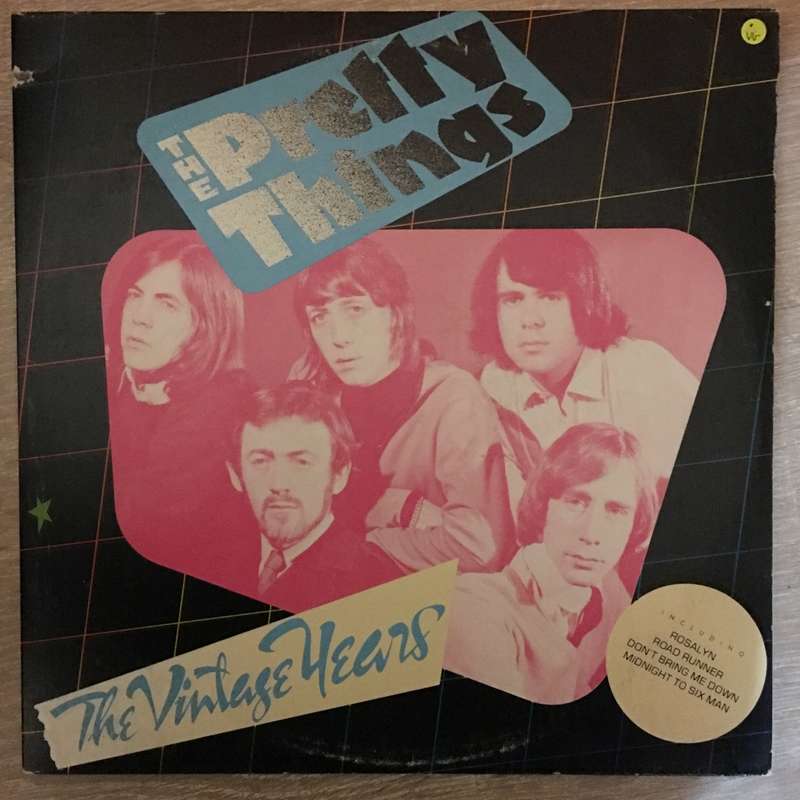 The Pretty Things  The Vintage Years - Vinyl LP Record - Opened  - Very-Good Quality (VG)