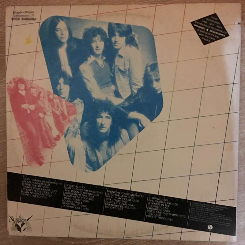 The Pretty Things  The Vintage Years - Vinyl LP Record - Opened  - Very-Good Quality (VG)