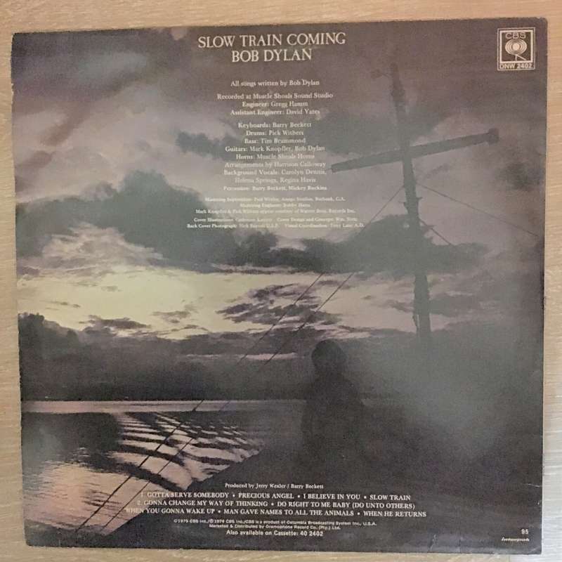 Bob Dylan - Slow Train Coming - Vinyl LP Record - Opened  - Very-Good Quality (VG)