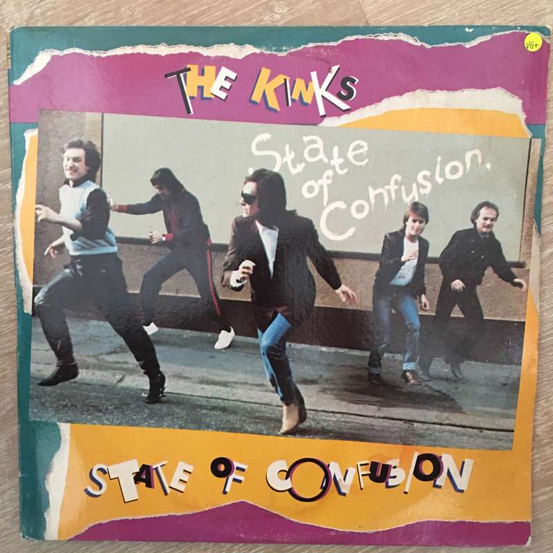 The Kinks  State Of Confusion - Vinyl LP Record - Opened  - Very-Good+ Quality (VG+)