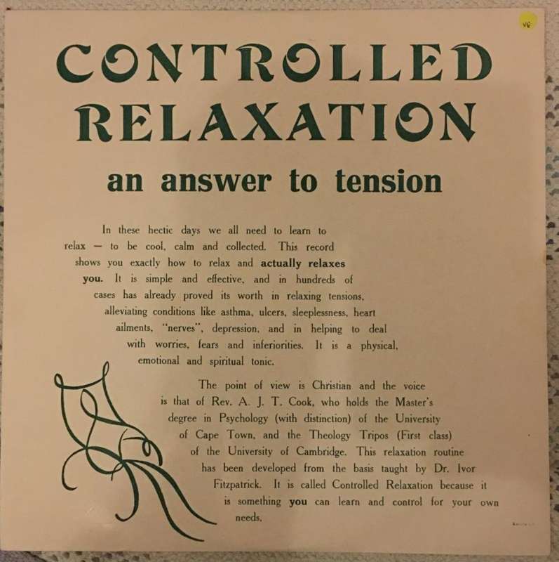 Controlled Relaxation  - Vinyl LP Record - Opened  - Very-Good Quality (VG)