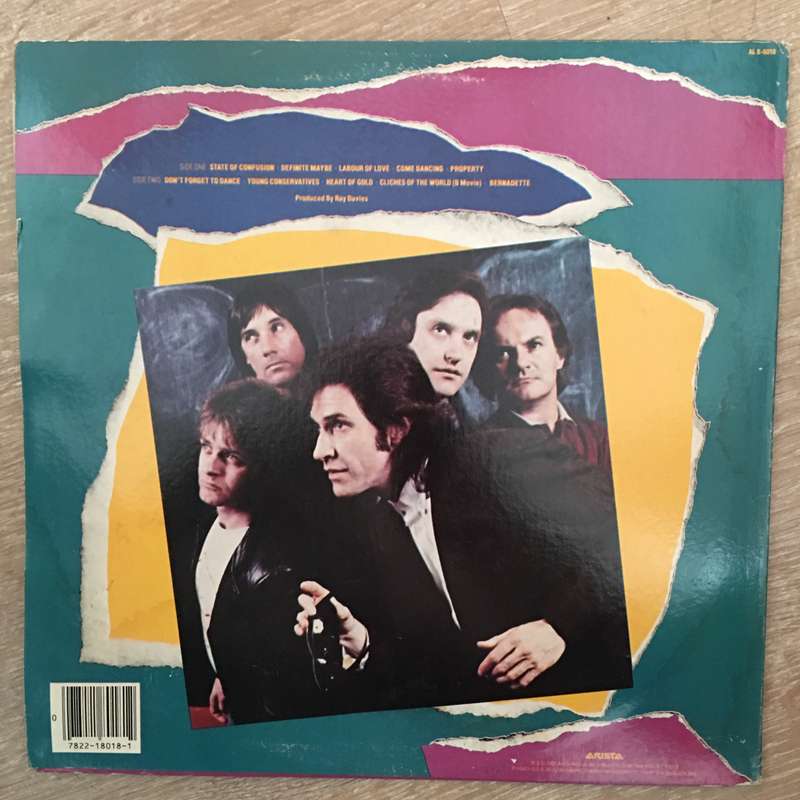 The Kinks  State Of Confusion - Vinyl LP Record - Opened  - Very-Good+ Quality (VG+)