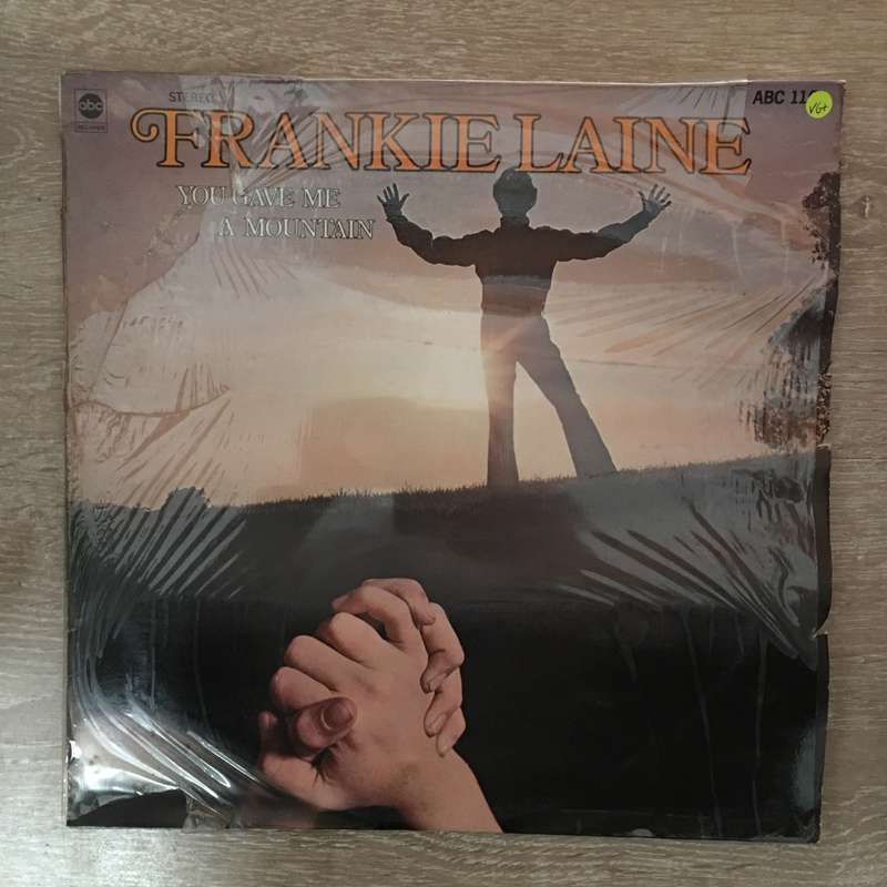 Frankie Laine- You Gave Me A Mountain - Vinyl LP Record - Opened  - Very-Good+ Quality (VG+)