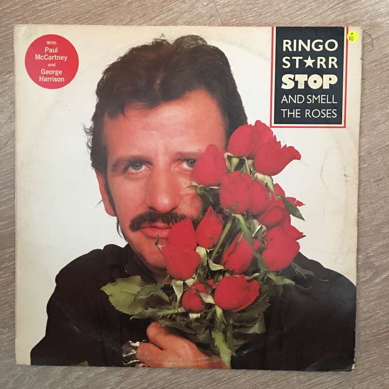 Ringo Starr (With Paul McCartney and George Harrison) - Stop and Smell The Roses - Vinyl LP Recor...
