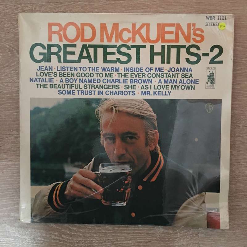 Rod McKuen Greatest Hits 2  Vinyl LP Record - Opened  - Very-Good+ Quality (VG+)