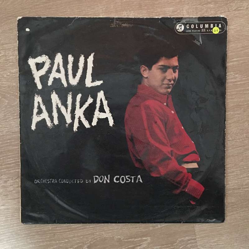Paul Anka - With Don Costa - Vinyl LP Record - Opened  - Good+ Quality (G+)