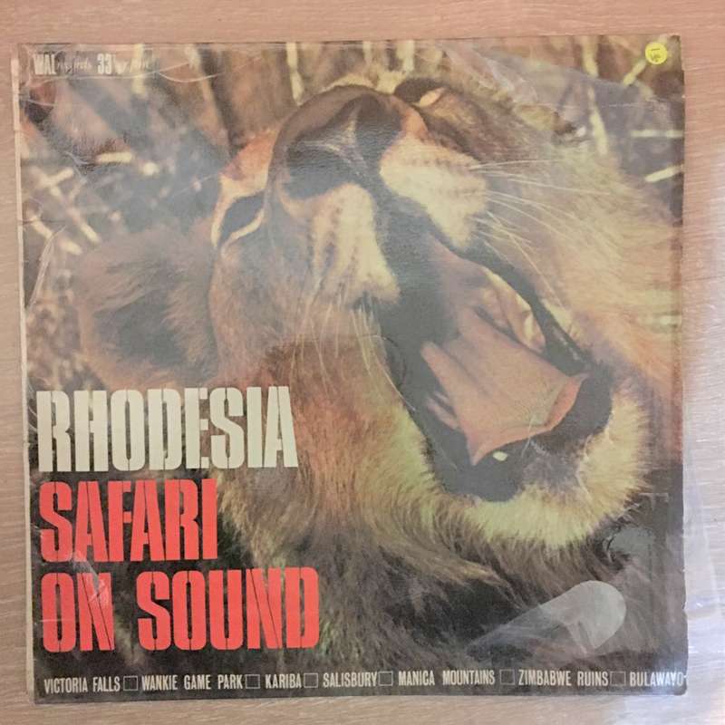 Rhodesia - Safari on Sound  - Vinyl LP Record - Opened  - Very-Good- Quality (VG-)