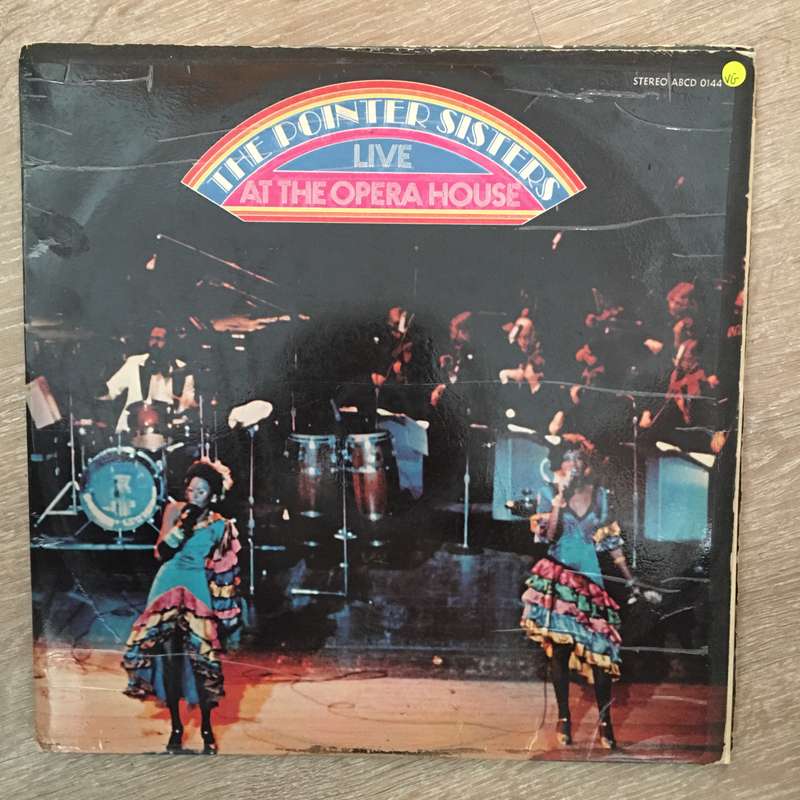 The Pointer Sisters - Live At The Opera House - Vinyl LP Record - Opened  - Very-Good Quality (VG)