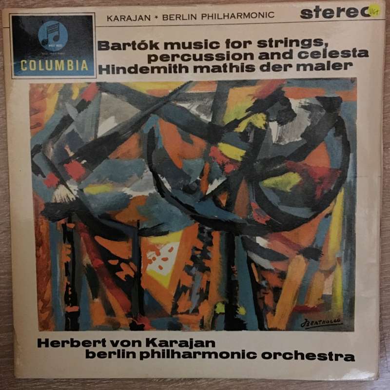 Bartok - Herbert Von Karajan, Berlin Philharmonic Orchestra  Music For Strings, Percussion ...