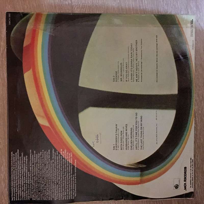 Neil Diamond - Rainbow  - Vinyl LP Record - Opened  - Very-Good- Quality (VG-)