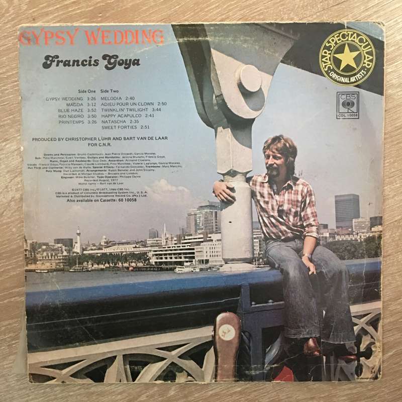 Francis Goya - Gypsy Wedding - Vinyl LP Record - Opened  - Very-Good Quality (VG)