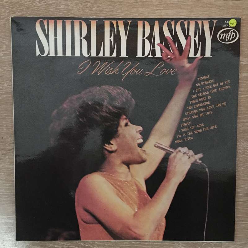 Shirley Bassey - I Wish You Love - Vinyl LP Record - Opened  - Very-Good+ Quality (VG+)