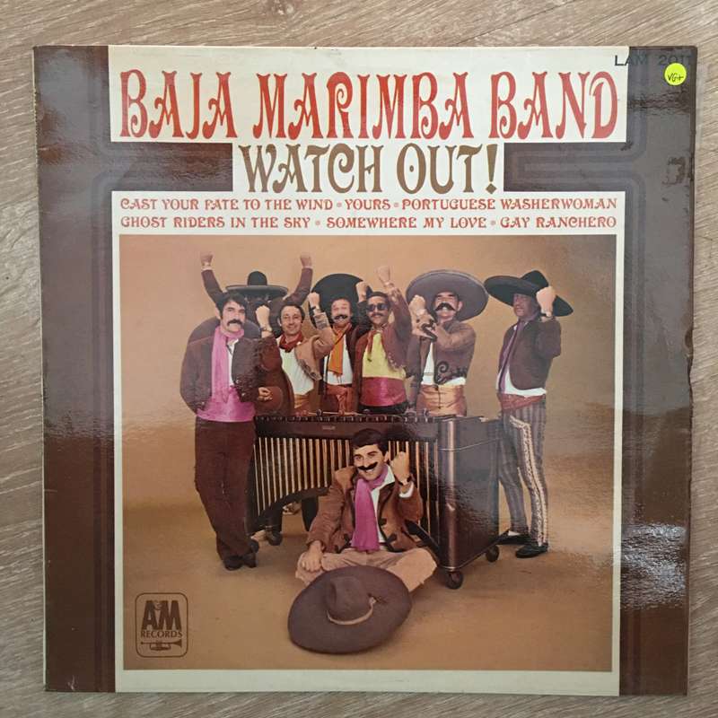 Baja Marimba Band  Watch Out! - Vinyl LP Record - Opened  - Very-Good+ Quality (VG+)