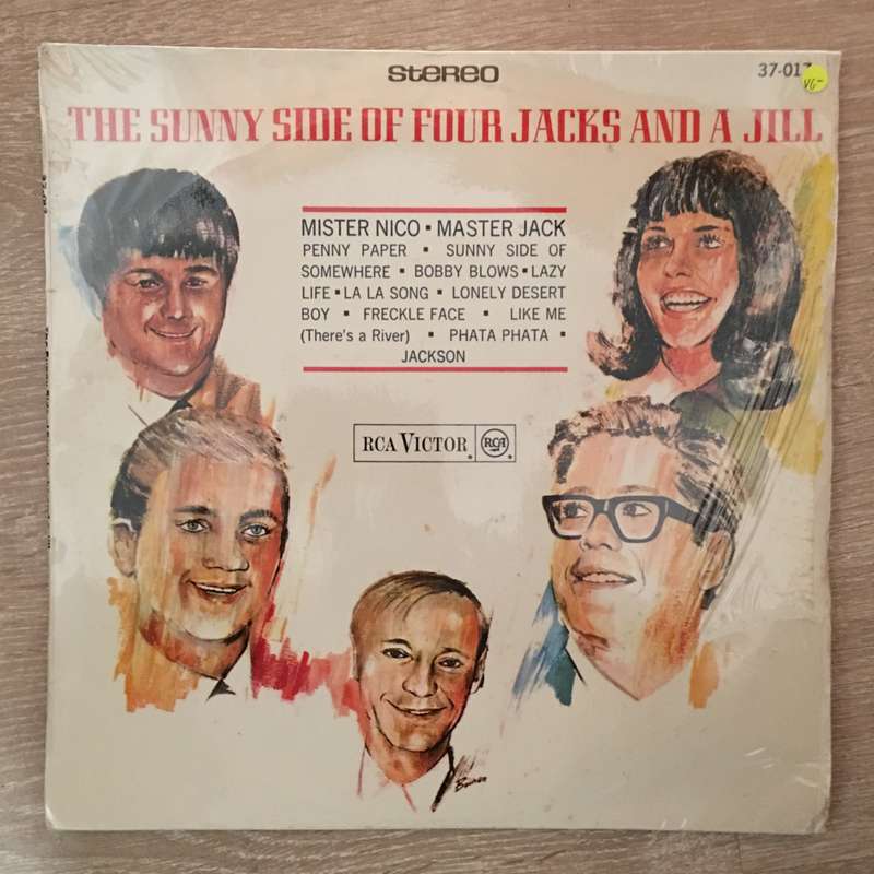 The Sunny Side Of Four Jacks & A Jill   - Vinyl LP Record - Opened  - Very-Good- Quality (VG-)