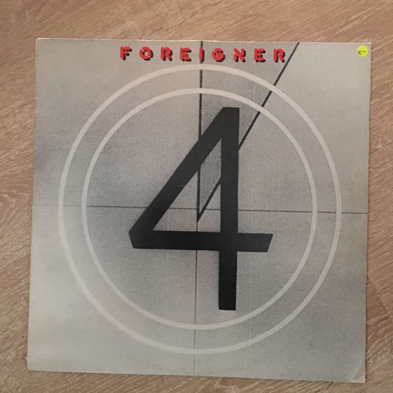Foreigner 4 - Vinyl LP Record - Opened  - Very-Good- Quality (VG-)
