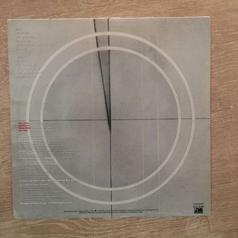 Foreigner 4 - Vinyl LP Record - Opened  - Very-Good- Quality (VG-)