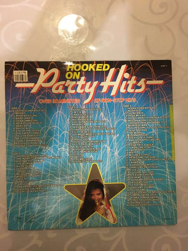 Hooked on Party Hits - Vinyl LP Record - Opened  - Very-Good+ Quality (VG+)