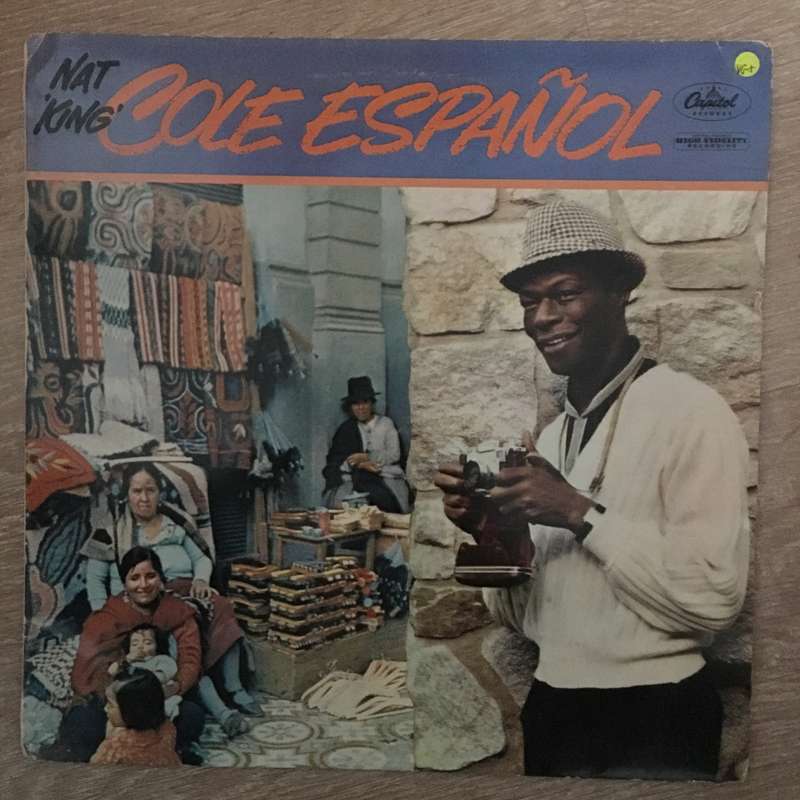 Nat 'King' Cole  Cole Español - Vinyl LP Record - Very-Good+ Quality (VG+)