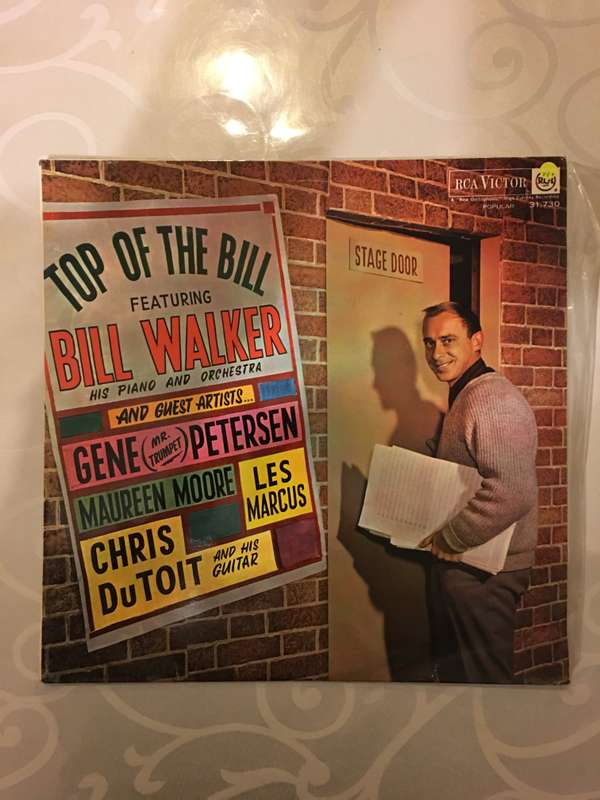 Bill Walker - Top Of The Bill - Vinyl LP Record - Opened  - Very-Good+ Quality (VG+)