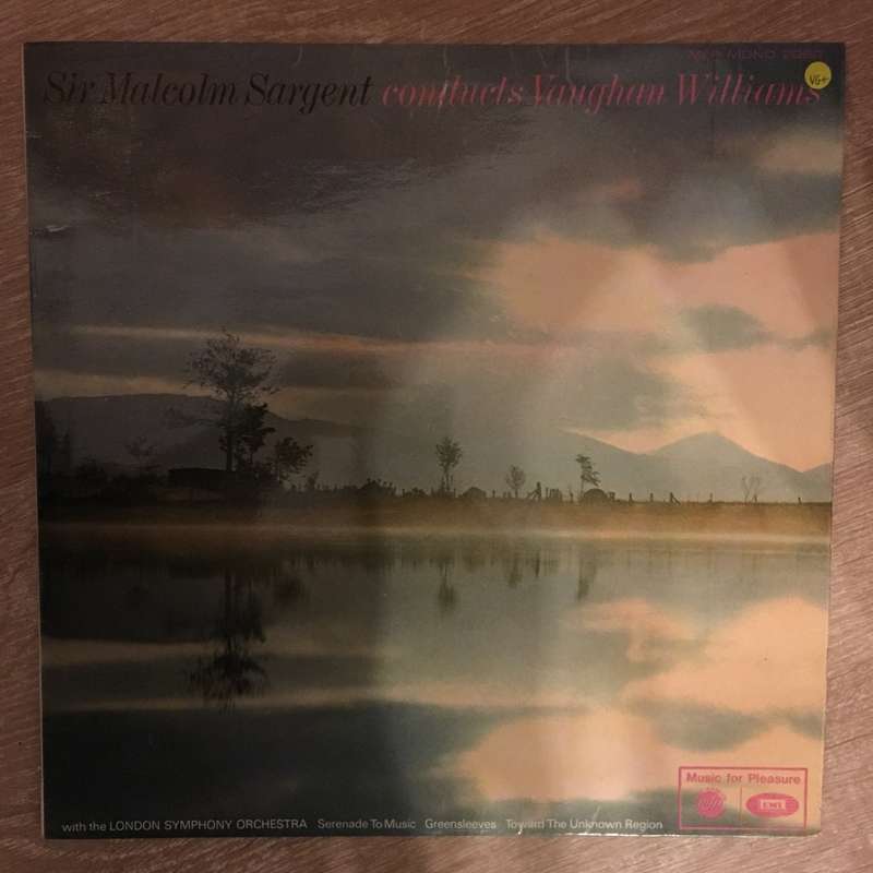 Sir Malcolm Sargent Conducts Vaughan Williams - Vinyl LP Record - Very-Good+ Quality (VG+)