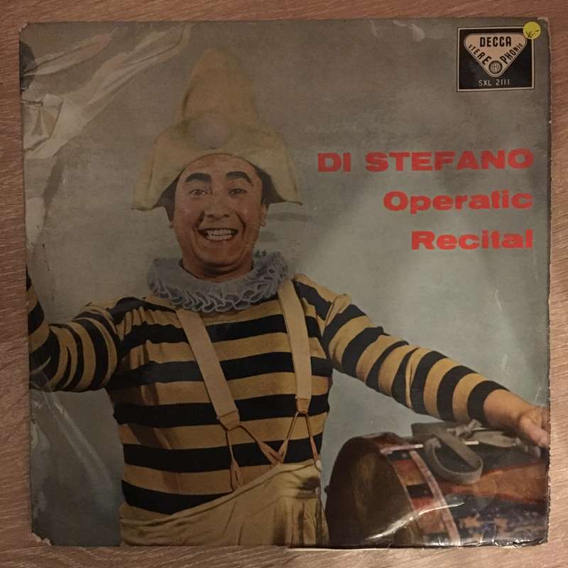 Di Stefano  Operatic Recital  - Vinyl LP Record - Opened  - Very-Good- Quality (VG-)