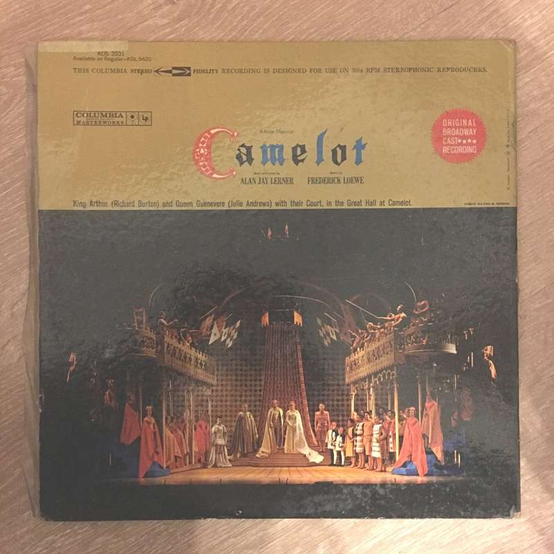 Camelot - Richard Burton, Julie Andrews  - Vinyl LP Record - Opened  - Very-Good Quality (VG)