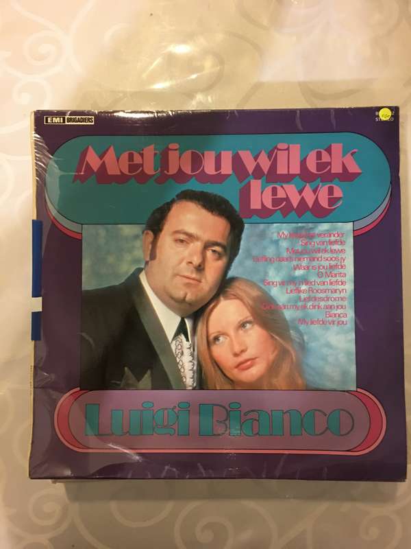 Luigi Bianco - Met Jou Will Ek Lewe - Vinyl LP Record - Opened  - Very-Good+ Quality (VG+)