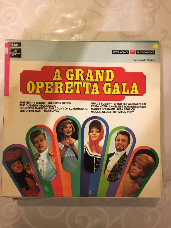 A Grand Operetta Gala - Vinyl LP Record - Opened  - Very-Good+ Quality (VG+)