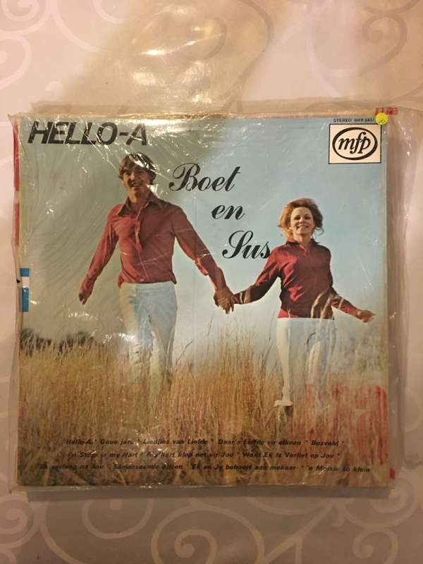 Hello A - Boet En Sus - Vinyl LP Record - Opened  - Very-Good Quality (VG)