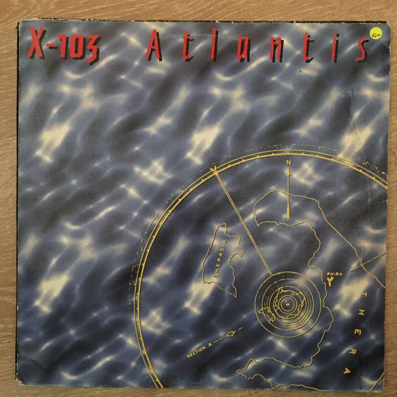 X-103  Atlantis - Vinyl LP Record - Opened  - Very-Good+ Quality (VG+)