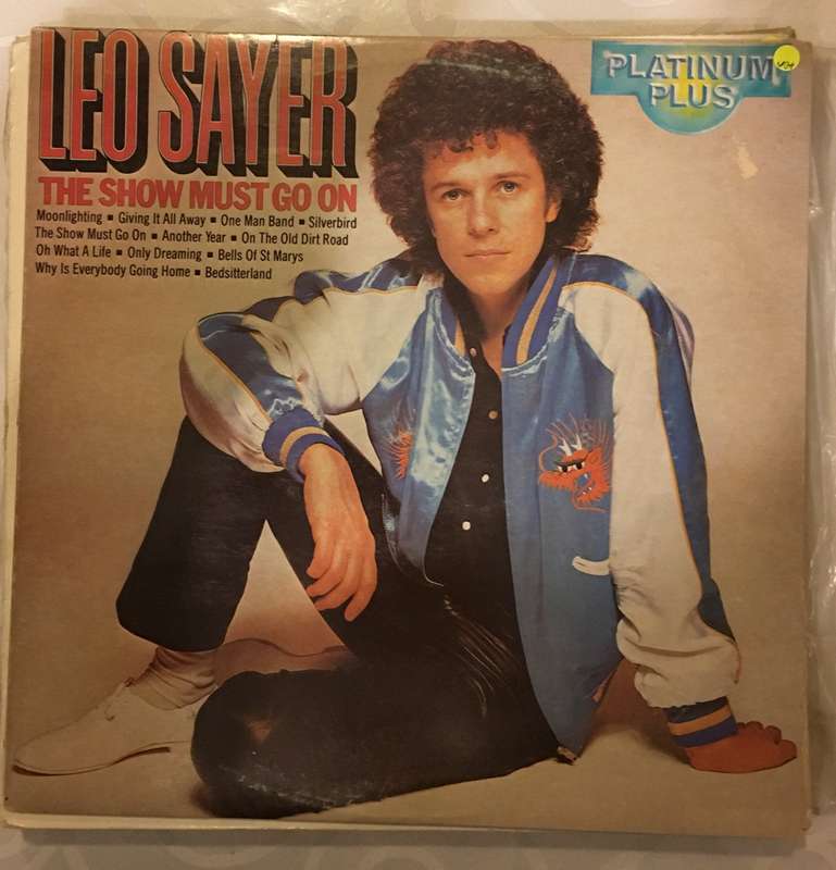 Leo Sayer - The Show Must Go On - Vinyl LP Record - Opened  - Very-Good+ Quality (VG+)