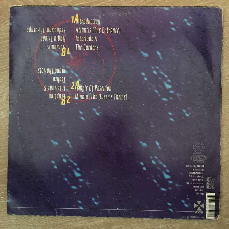 X-103  Atlantis - Vinyl LP Record - Opened  - Very-Good+ Quality (VG+)