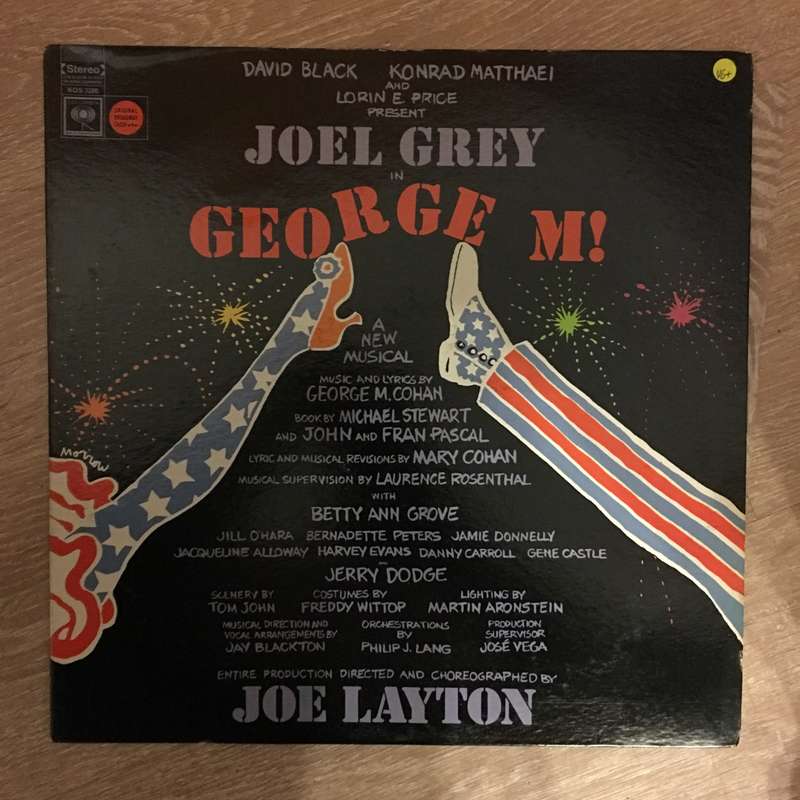 Joel Grey  George M  - Vinyl LP Record - Opened  - Very-Good+ Quality (VG+)