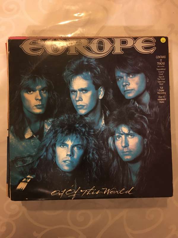 Europe - Out Of This World - Vinyl LP Record - Opened  - Very-Good+ Quality (VG+)