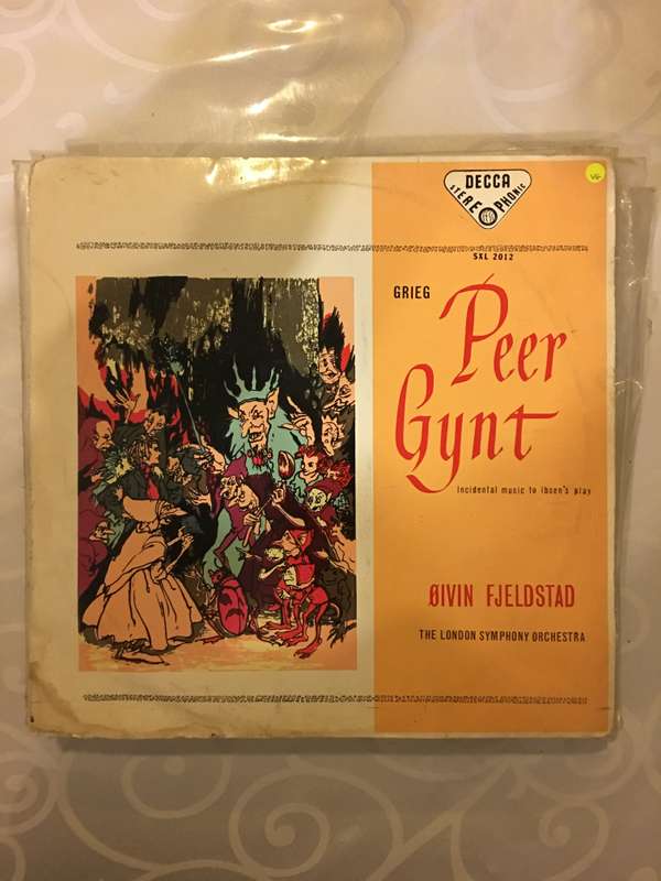 Grieg - Oivin Fjeldstad - The London Symphony Orchestra  Peer Gynt - Vinyl LP Record - Open...