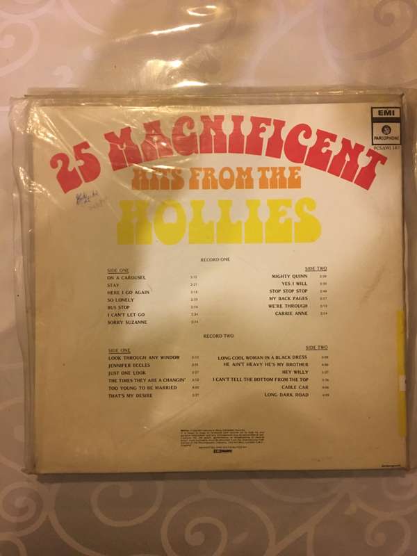 The Hollies - 25 Magnificent Hits - Vinyl LP Record - Opened  - Very-Good+ Quality (VG+)