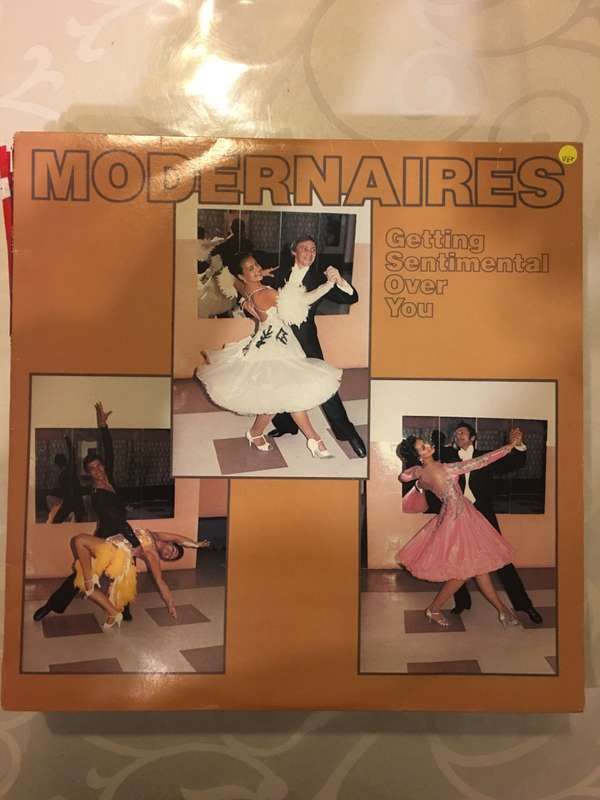 Modernaires - Getting Sentimental Over You - Vinyl LP Record - Very-Good+ Quality (VG+)
