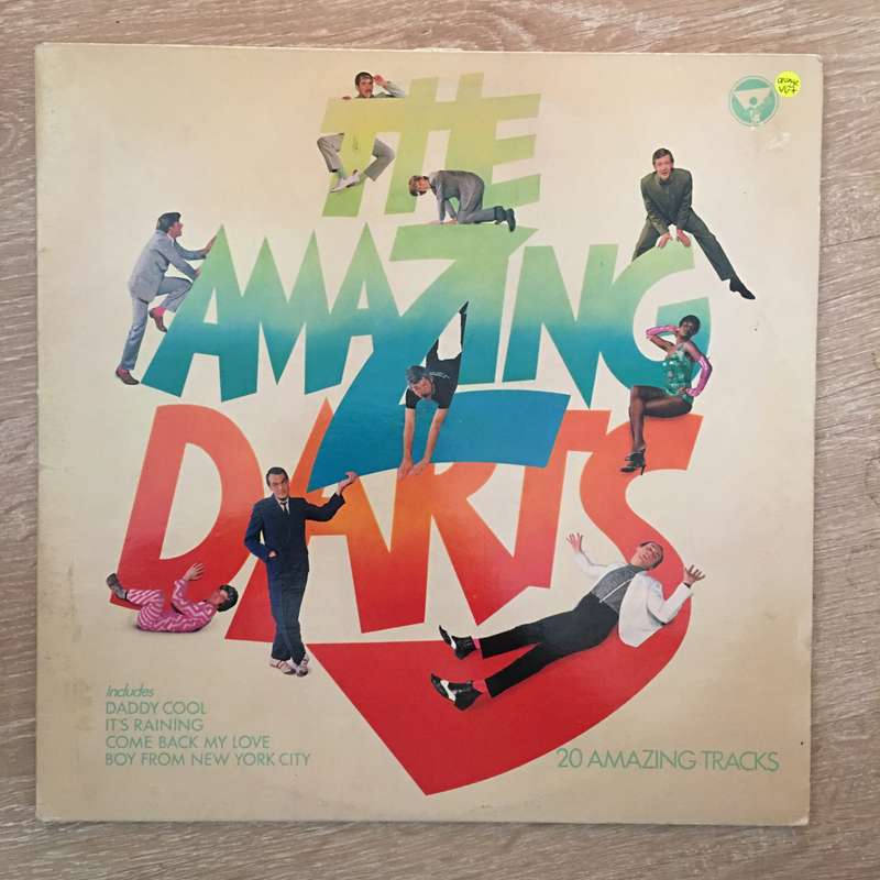 Darts  The Amazing Darts - Vinyl LP Record - Opened  - Very-Good+ Quality (VG+)
