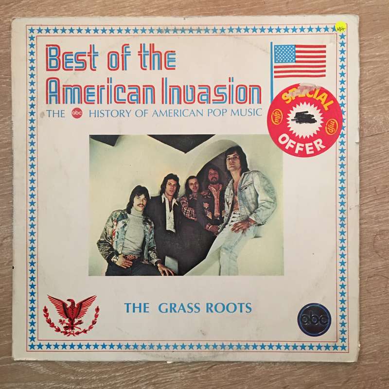 The Grass Roots - Best Of the American Invasion - Vinyl LP Record - Opened  - Very-Good+ Quali...