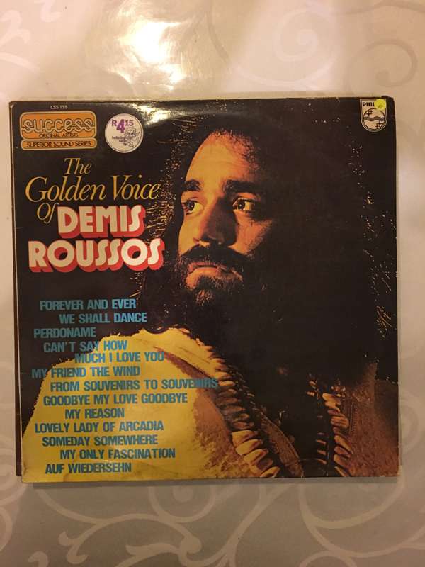 The Golden Voice of Demis Roussos- Vinyl LP Record - Very-Good Quality (VG)