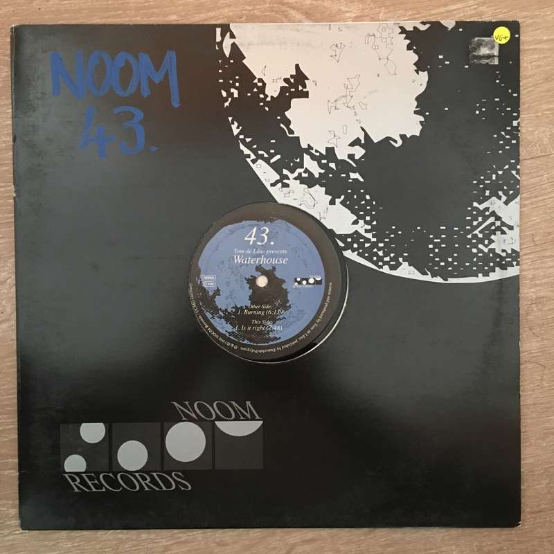 Tom De Luxe Presents Waterhouse  Burning / Is It Right - Vinyl Record - Opened  - Very-Good...