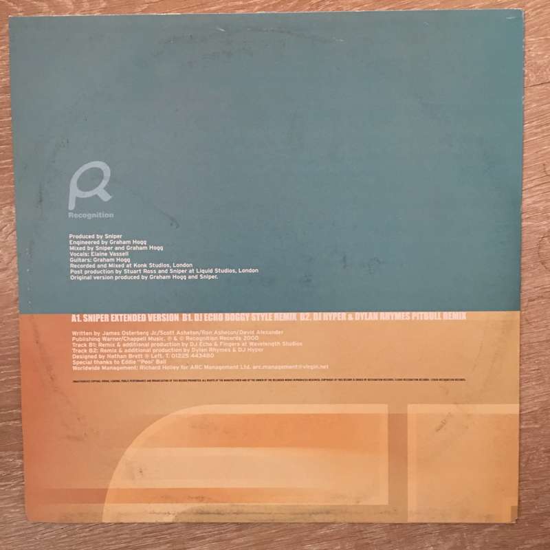 Sniper  I Wanna Be Your Dog  - Vinyl Record - Opened  - Very-Good Quality (VG)