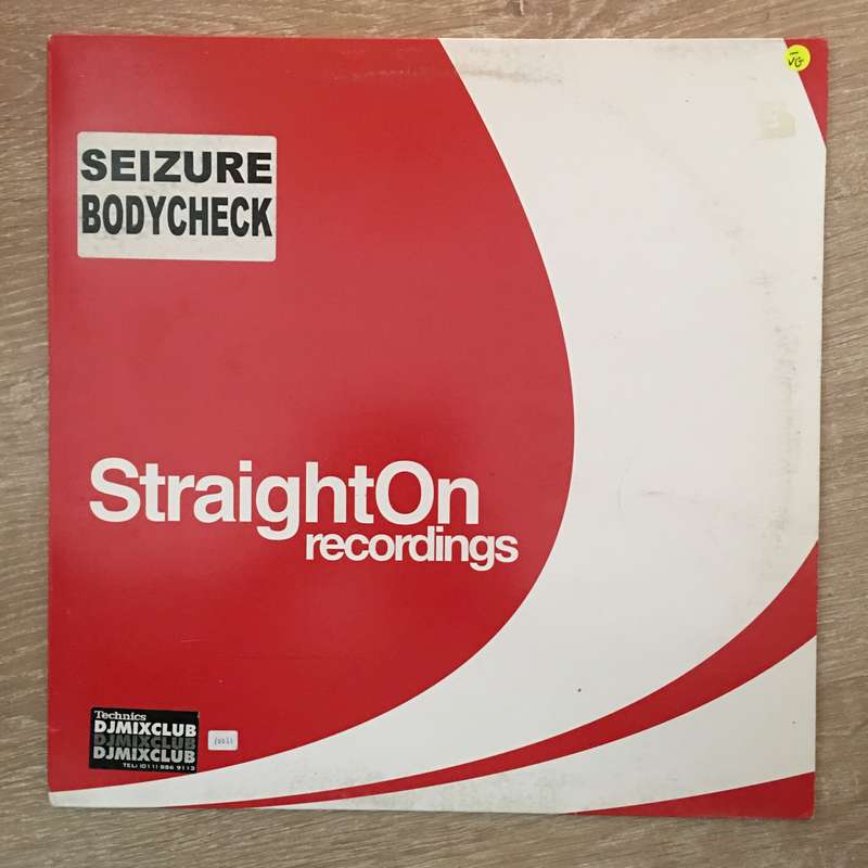 Seizure  Bodycheck - Vinyl Record - Opened  - Very-Good- Quality (VG-)