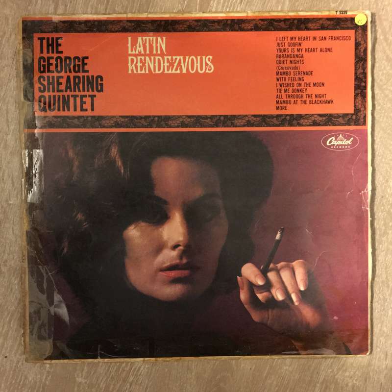 George Shearing Quintet  Latin Rendezvous - Vinyl LP Record - Opened  - Very-Good Quality (VG)
